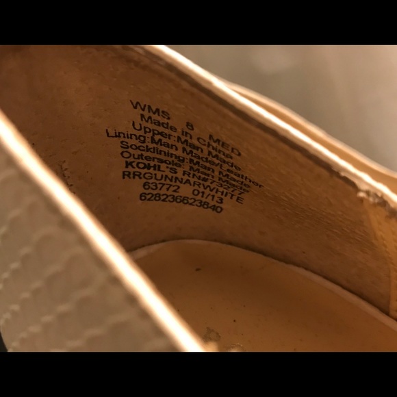 ✨EUC Rock & Republic White snakeskin like  Heels - Picture 5 of 6